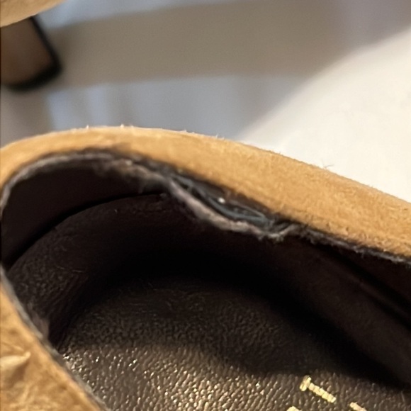 STUART WEITZMAN CAMEL SUEDE PUMPS, sz 7.5 BUSINESS, DRESS, LUXURY - Picture 11 of 12